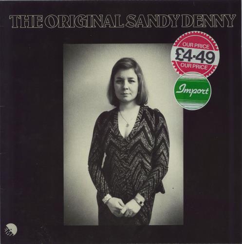 美盤 SANDY DENNY UKオリジナル'72 LP レコード Sandy Denny – Sandy – Vinyl (LP, Album), 1972 [r1855074